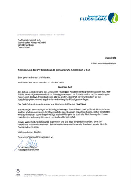 G607 Gasprüfung - ADAC Prüfzentren Westfalen